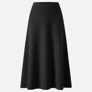 OGL FuzzLuxe Classic Black A-Line Skirt